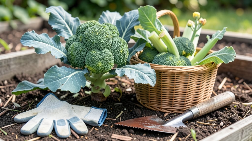 How to Clean Broccoli from the Garden: Quick Rinse and Stem Prep Trick