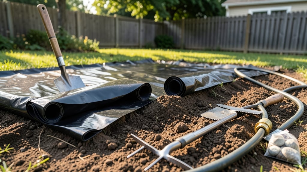 How to Lay Black Plastic in Garden: Weed-Smothering Barrier That Works in Days