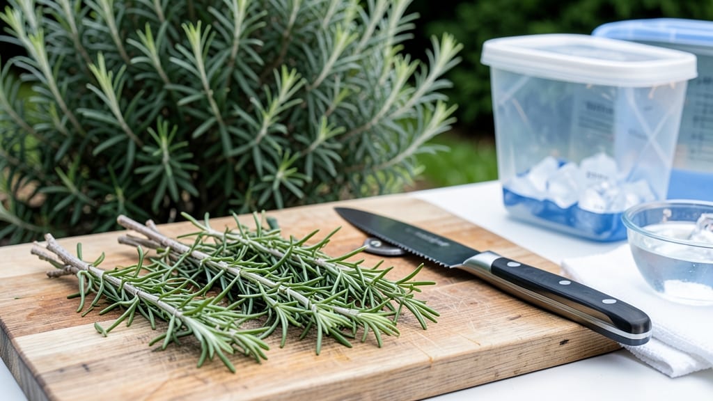 How to Freeze Rosemary from the Garden: Preserve Garden Herbs for Year-Round Flavor
