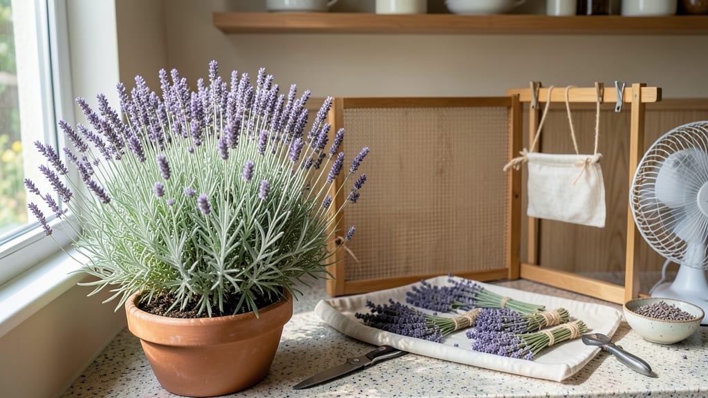 How to Dry Lavender Quickly: Speed-Dry Bundles in Sunlight or Oven