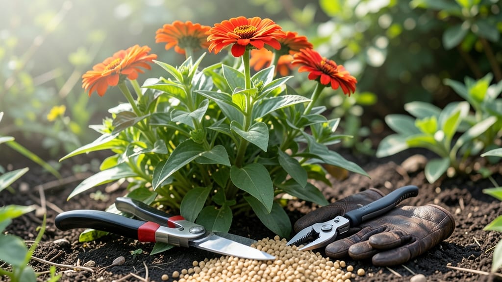 How to Make Zinnias Bushy: Pinch and Prune for Full, Colorful Blooms
