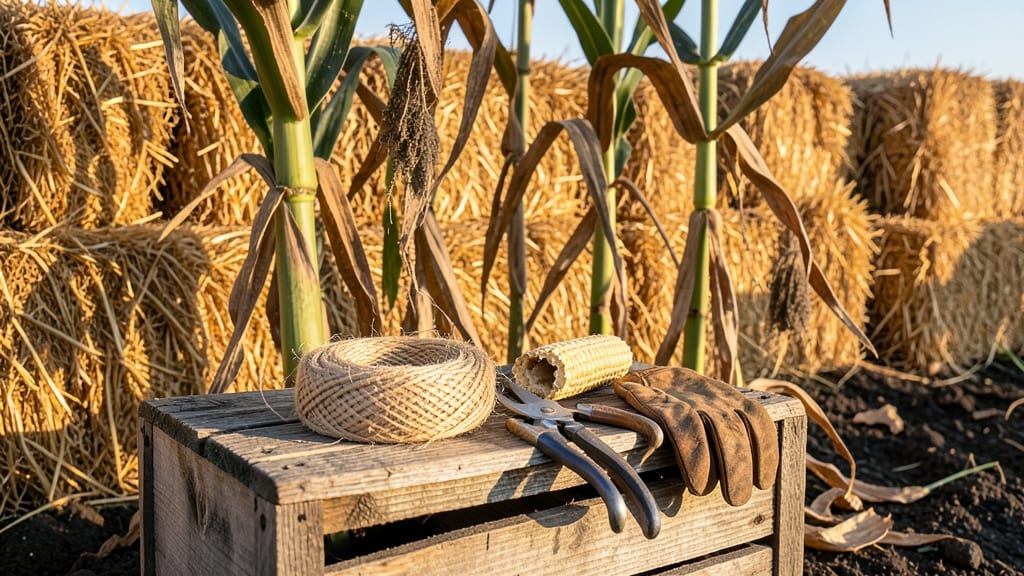 How to Dry Corn Stalks: 3 Expert Methods for Long-Term Storage and Fuel Use