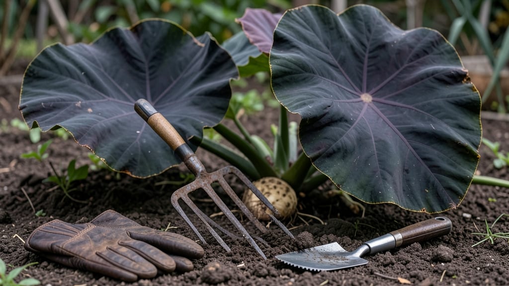 How to Dig Up Elephant Ears in Fall: Root-Intact Harvest Before Frost