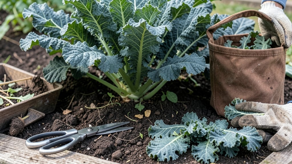 How to Harvest Dinosaur Kale: 3 Leaf-Stage Tricks for Maximum Yield