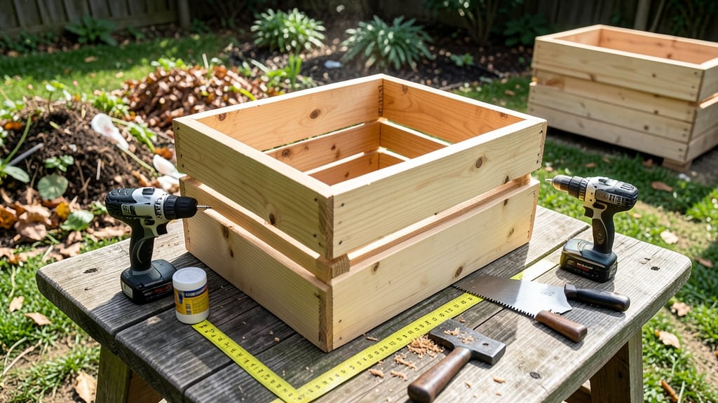 How to Make a Wooden Compost Bin: Step-by-Step Build for Durable Garden Gold