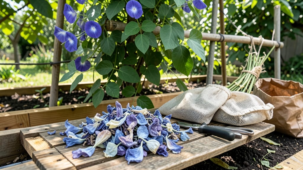 How to Dry Butterfly Pea Flower for Tea: Vibrant Blue-Purple Infusion in Minutes