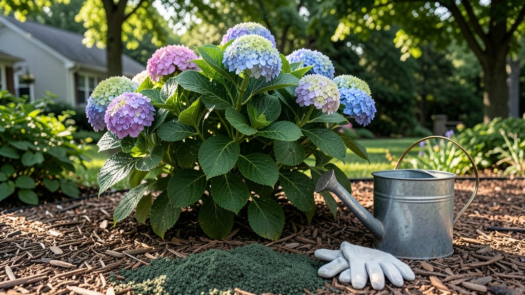 How to Make Hydrangeas Bloom Faster: Acidic Soil Trick for Vibrant Color Bursts