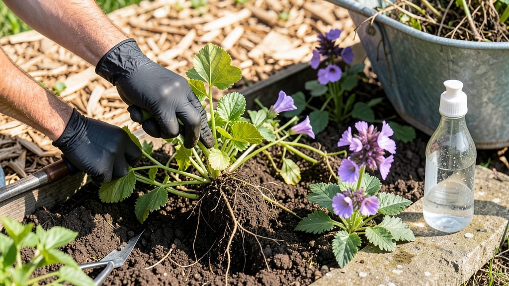 How to Get Rid of Weeds with Purple Flowers: Boiling Water Trick for Instant Root Eradication
