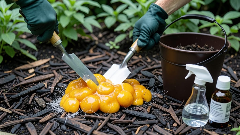 How to Get Rid of Slime Mold in Mulch: Boil-and-Scrape Method for Instant Removal