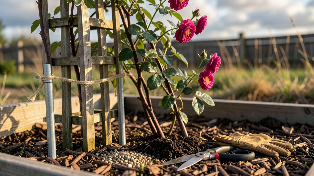 How to Build a Climbing Rose Trellis: Sturdy DIY Frame for Year-Round Blooms
