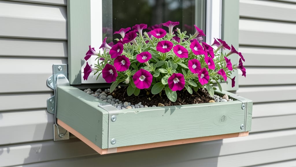 How to Hang Window Boxes on Vinyl Siding Without Drilling: No-Drill Hanging System for Clean Lines