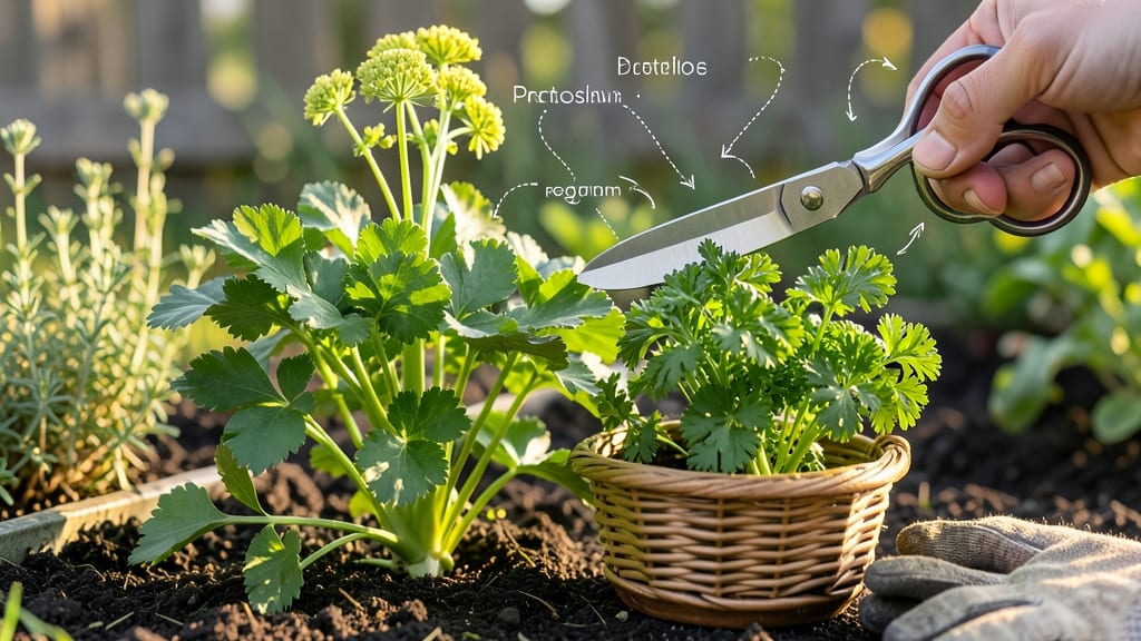 How to Harvest Parsely: When to Cut for Flavor + Regrowth Secrets