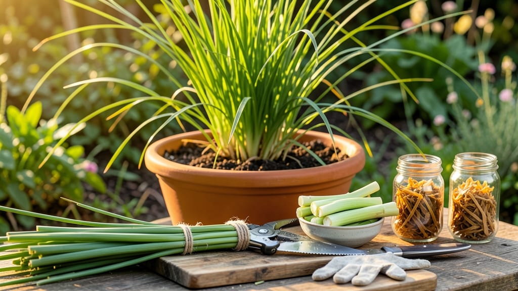 How to Harvest and Use Lemongrass: Stalk-by-Stalk Extraction for Bold Flavor