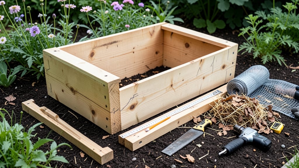 How to Build a Wooden Compost Bin: Durable Design for Year-Round Decomposition