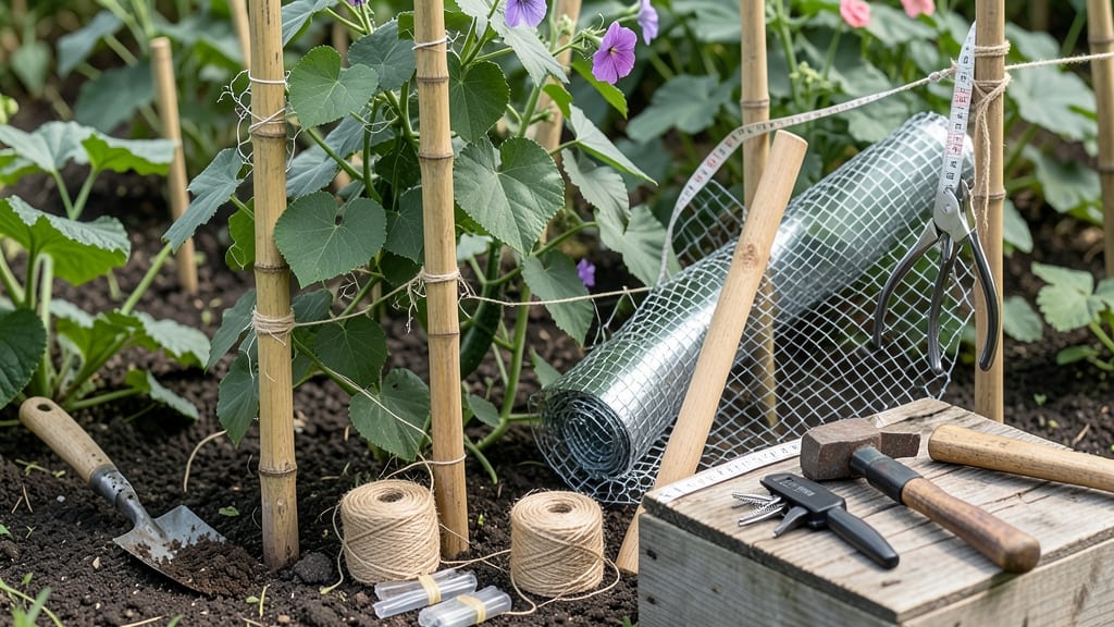 How to Build a Cheap Trellis: Sturdy, Budget-Friendly Frame for Climbing Plants