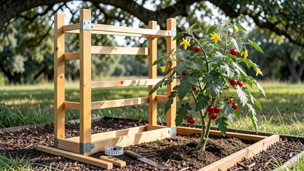 How to Make Wood Tomato Cages: Sturdy DIY Supports for Heavy Harvests