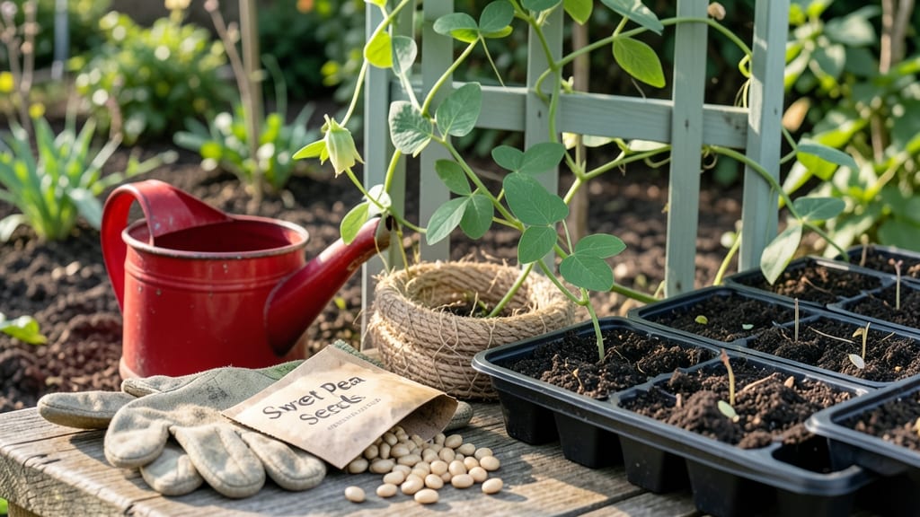 How to Grow Sweet Pea Flowers From Seed: Fast Germination With Cold Trick