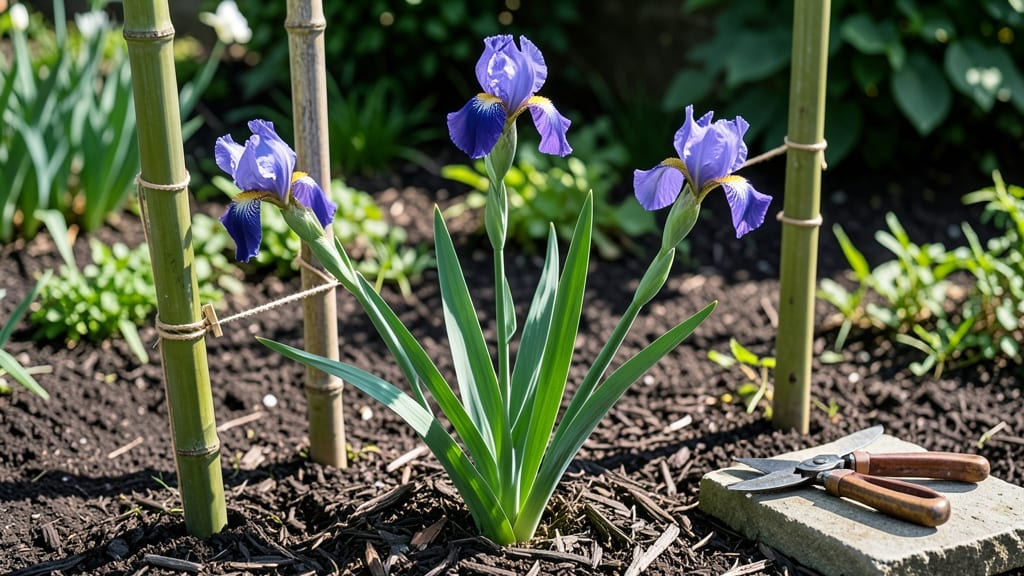 How to Keep Iris from Falling Over: Sturdy Staking Tricks for Long-Lasting Blooms