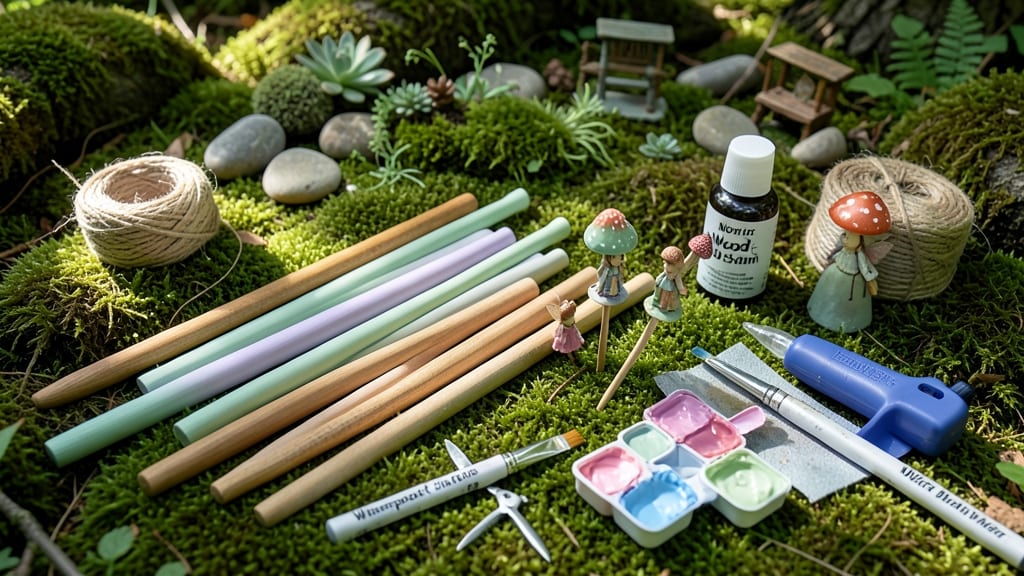 How to Make Fairy Garden Stakes: Upcycled Charm With Zero Crafting Skills