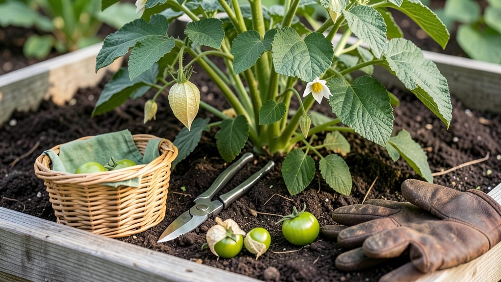 How to Know When to Pick Tomatillos: 3 Color, Touch, and Size Checks for Perfect Harvest
