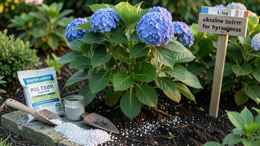 How to Make Soil Alkaline for Hydrangeas: Quick Lime Fix for Blue Blooms