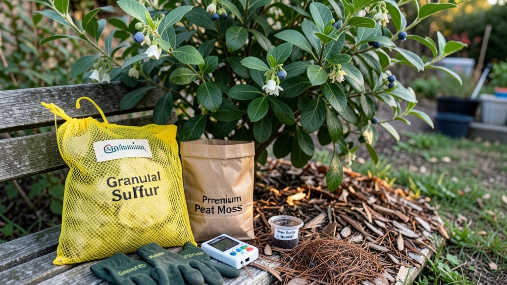 How to Make Acid Soil: Lemon Peel and Pine Needle Booster for Blueberry Beds