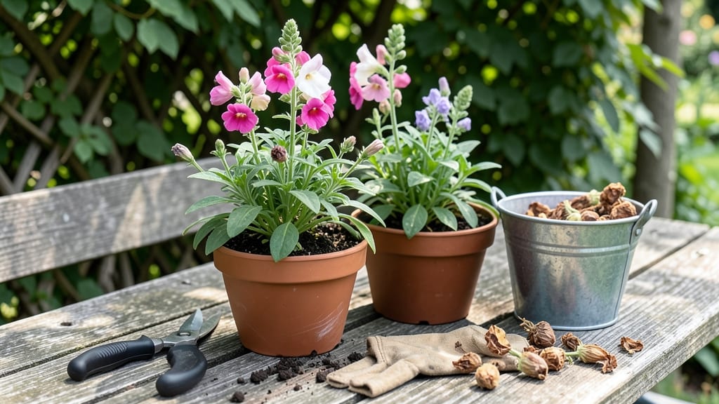 How to Deadhead Snapdragons in Pots: Pinch and Prune for Towering Blooms