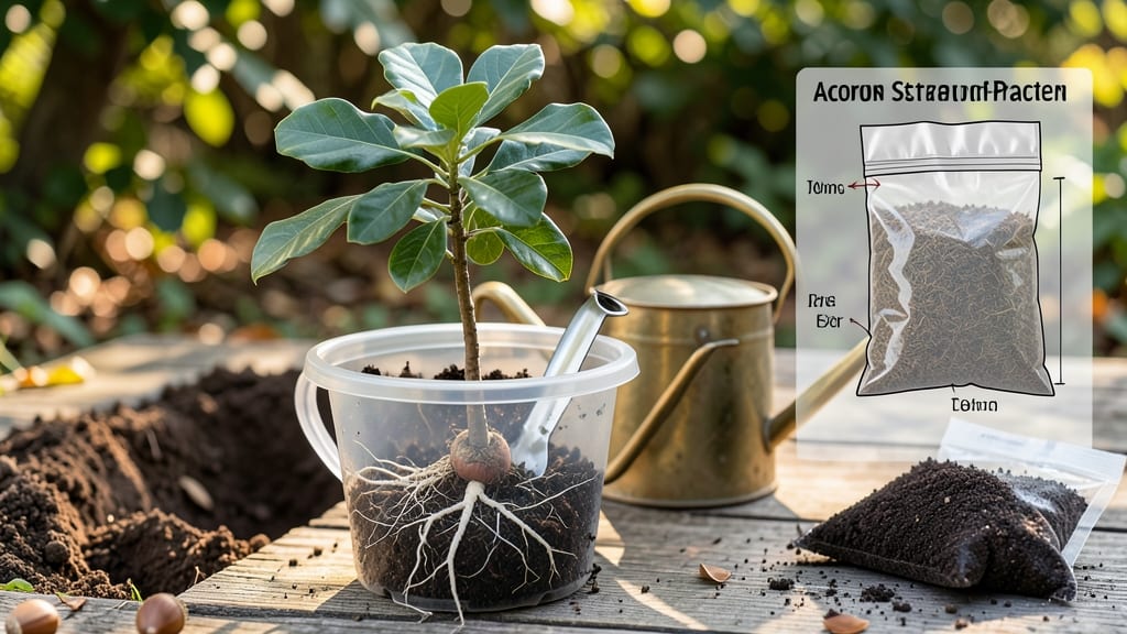How to Grow Live Oak Trees From Acorns: Cold-Stratify for Strong Saplings