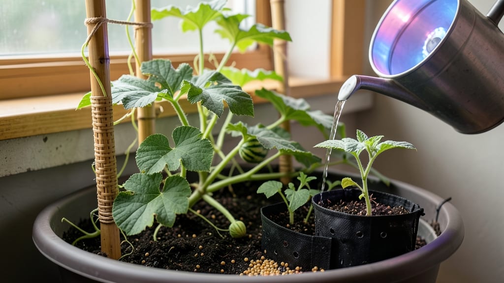 How to Grow Watermelon Inside: Compact Vine Hack for Small Spaces