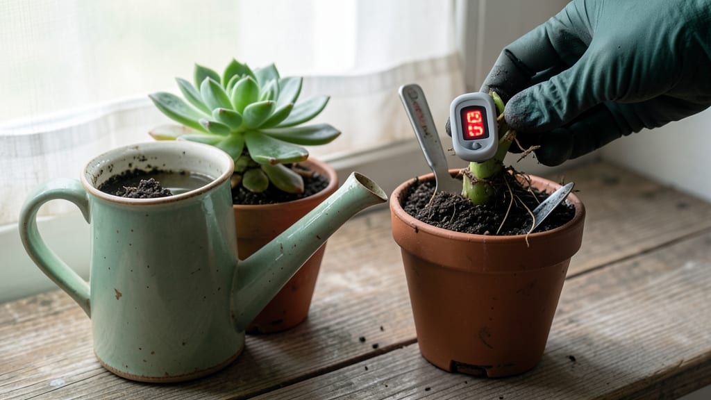 How to Know If Your Succulent Is Overwatered: Wrinkled Leaves and Soft Base Tell the Tale