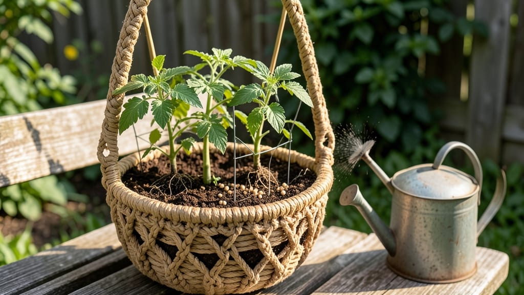 How to Grow Hanging Tomato Plants: Trellis Secrets for Bountiful Vines