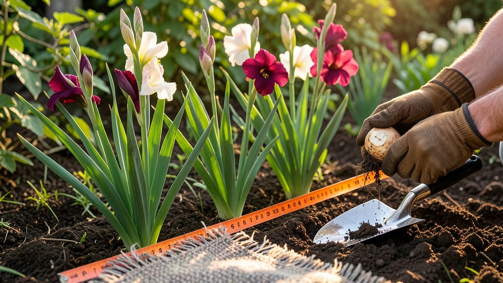 How to Arrange Gladiolus: Dramatic Height With Staggered Blooms