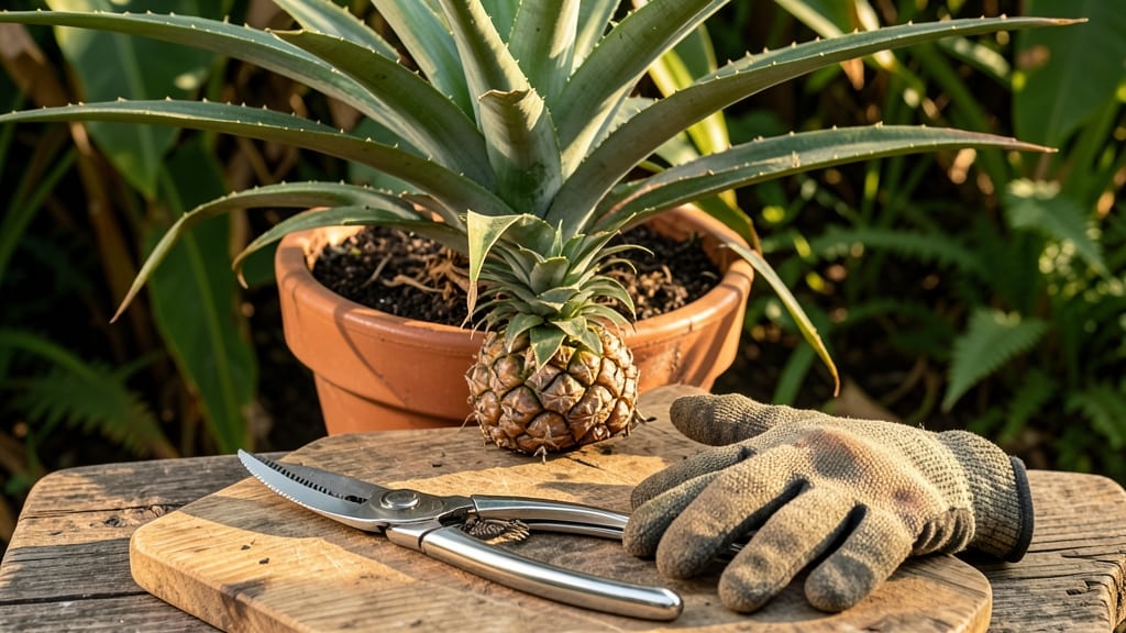 How to Pick a Pineapple Off the Plant: Gentle Twist-and-Pull for Perfect Harvest
