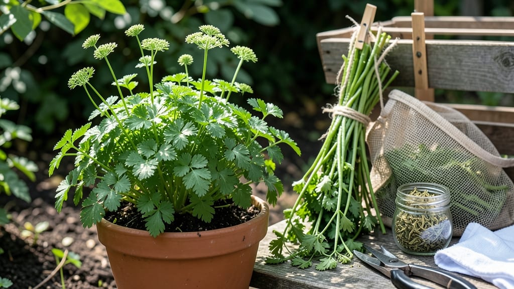 How to Dry Fresh Parsley from the Garden: Hanging Bundles for Long-Lasting Flavor