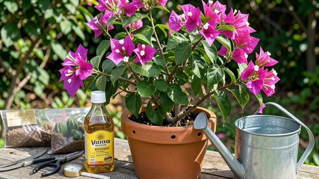 How to Make Bougainvillea Bloom in Pots: Sunlight, Pruning, and Soil Secrets for Year-Round Color